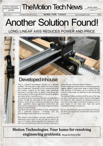 Long Linear Positioning Axis